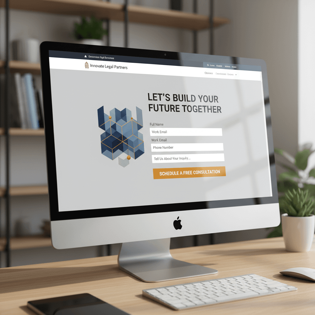 Lead capture landing pages